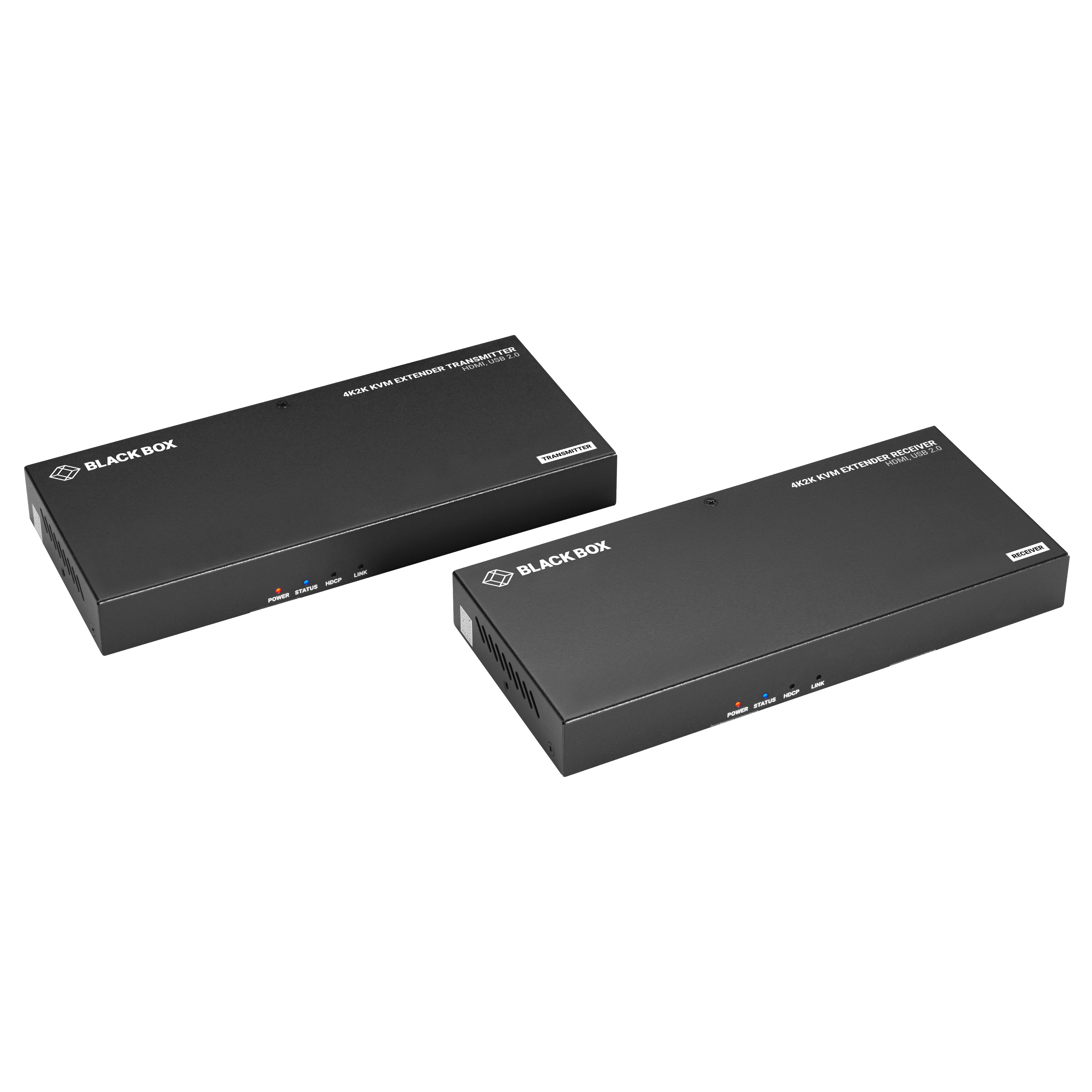 KVM Extender - 4K 60Hz, HDMI 1.4, USB 2.0, CAT5e/6/6A