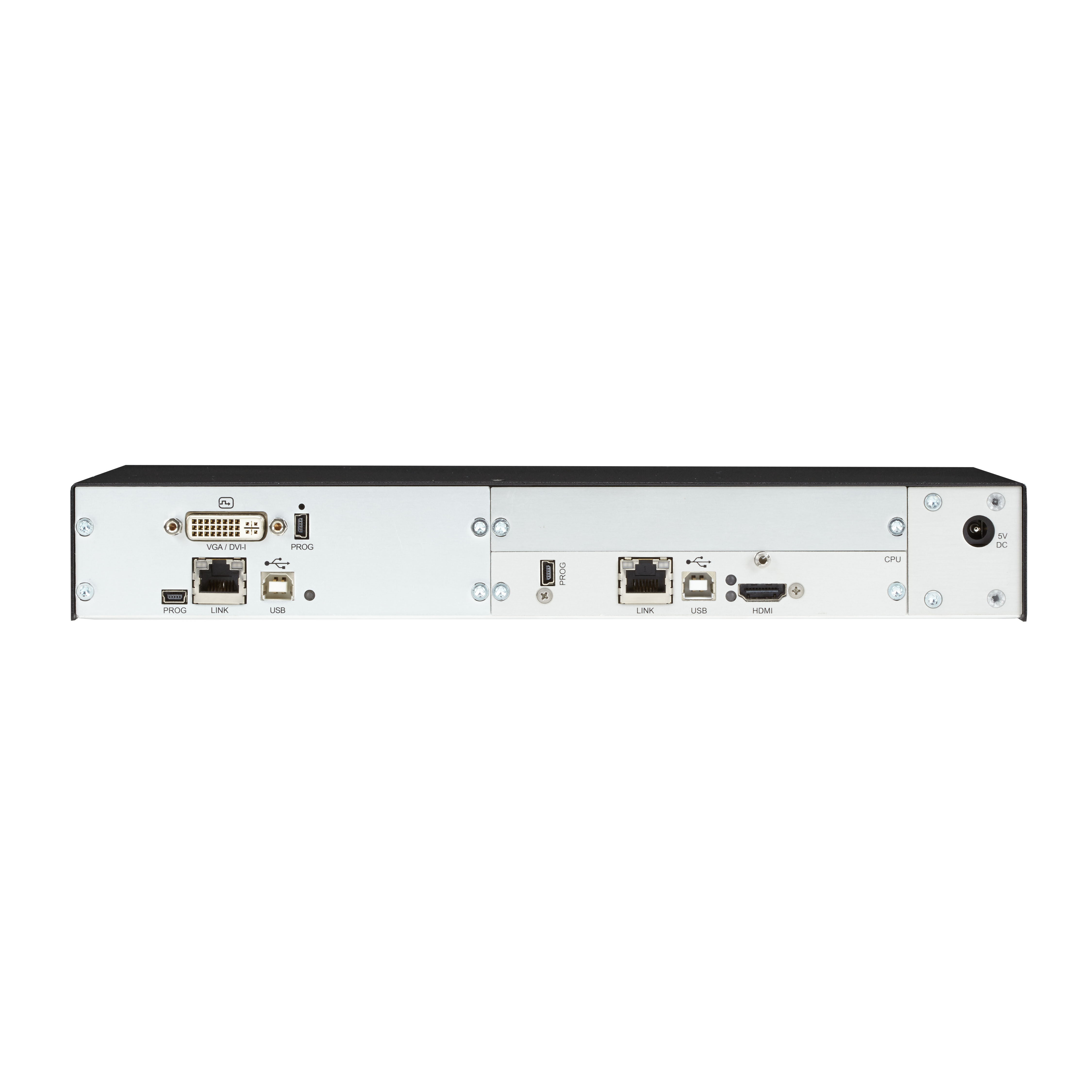 BLX4R、TERABOX、WA-7600 SW-KVM4LU Modular KVM Extender Chassis with Power Supply - 4-Slot | Black Box