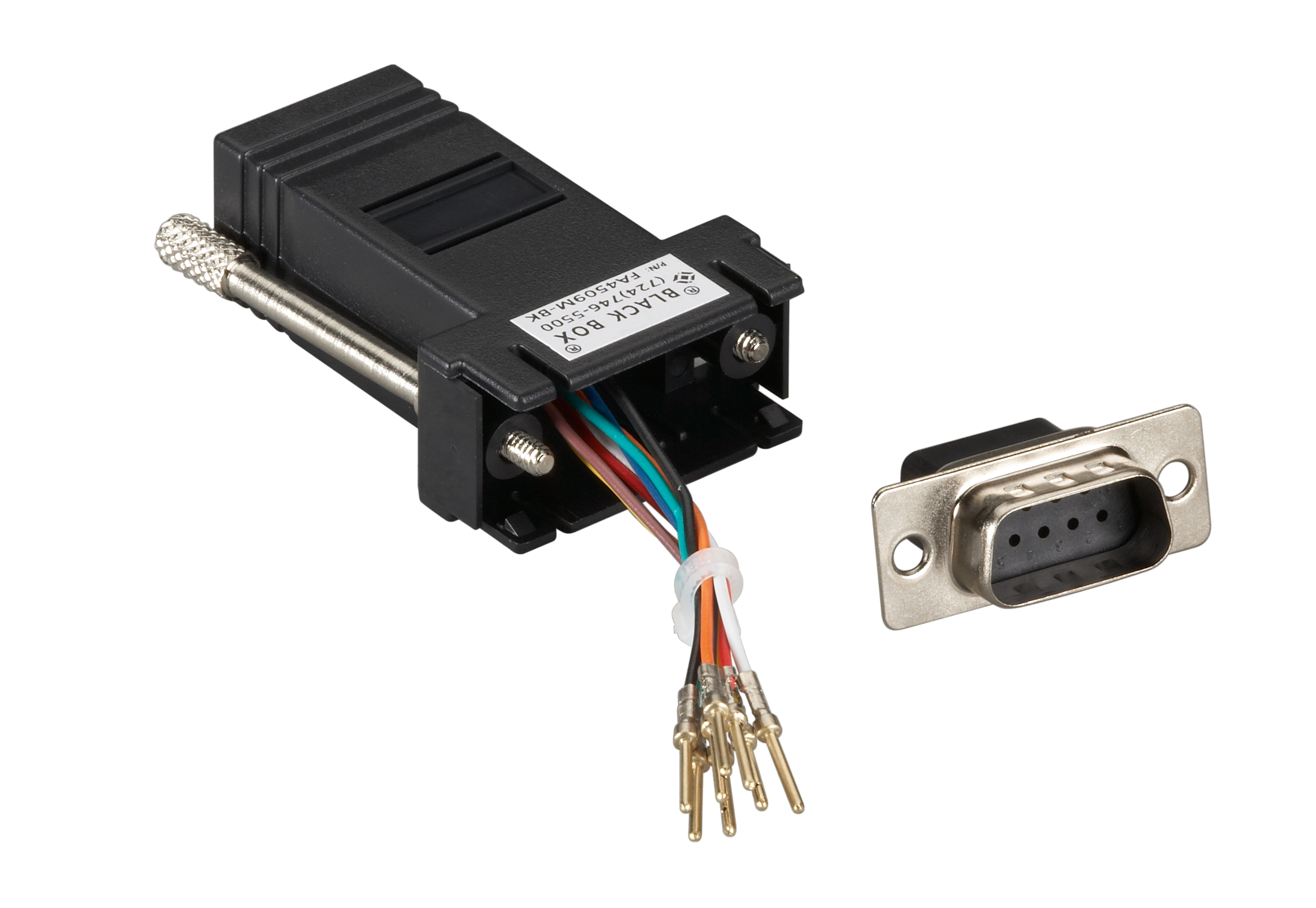 Amazon.com: Black Box Blue Modular Adapter Kit Db9 Female to