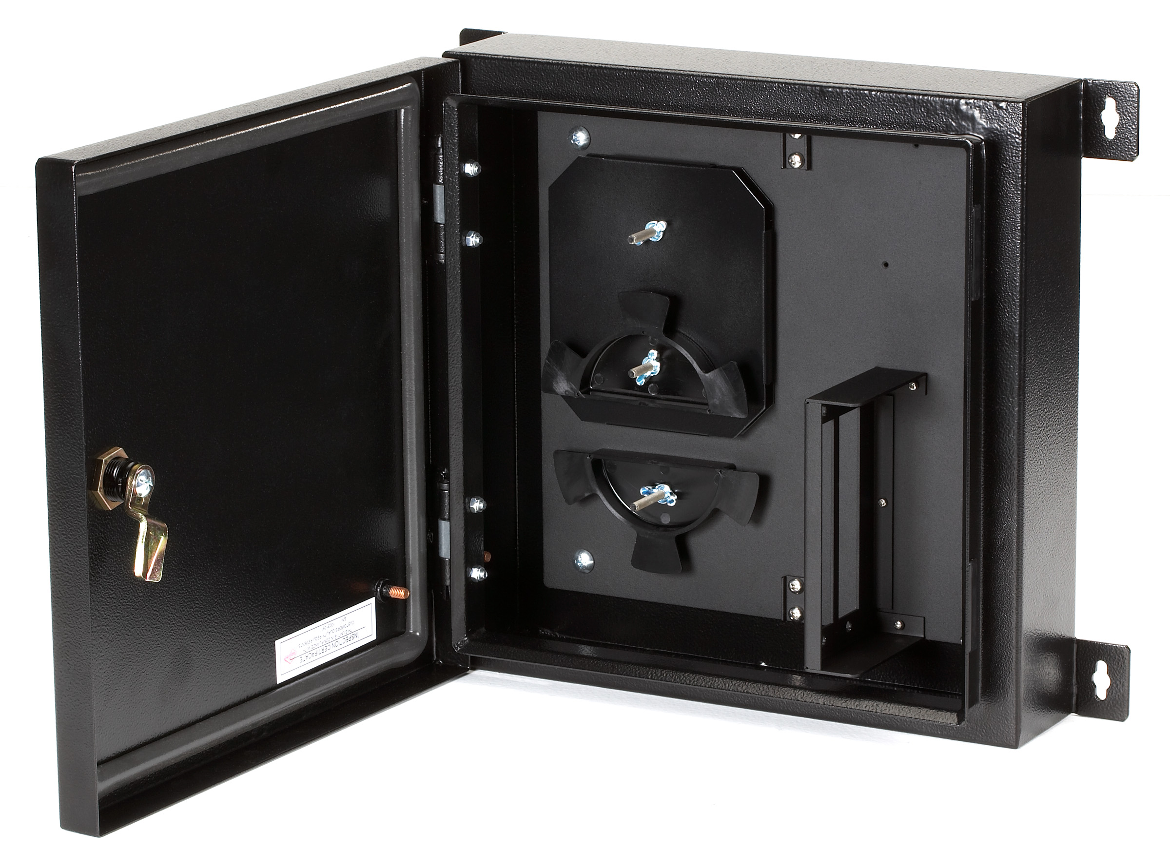 NEMA-4 Rated Fiber Optic Wallmount Enclosure | Black Box