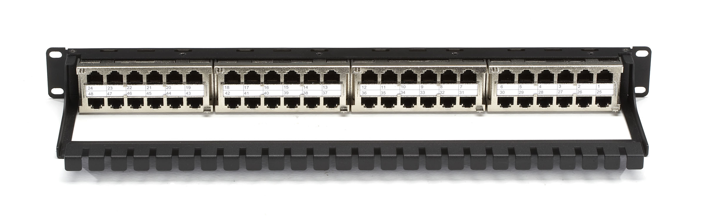 CAT6 Feed-Through Patch Panel | Black Box