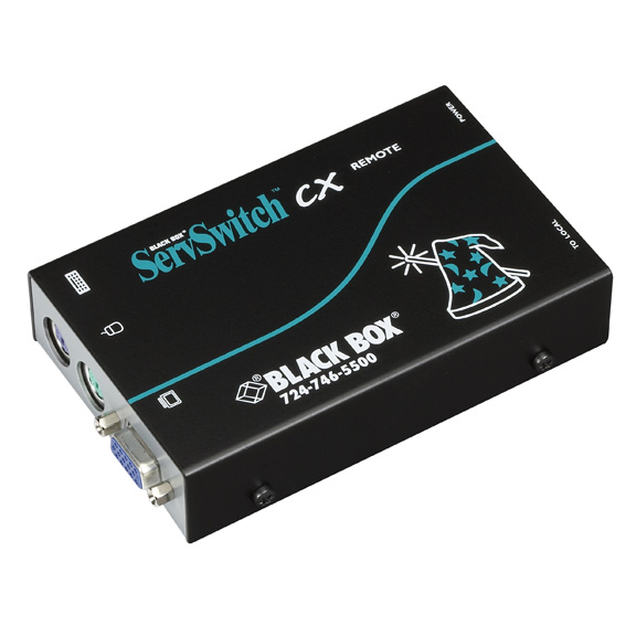 KVM Switch (1) Local Console-Port + (4) Users (16) Servers CATX