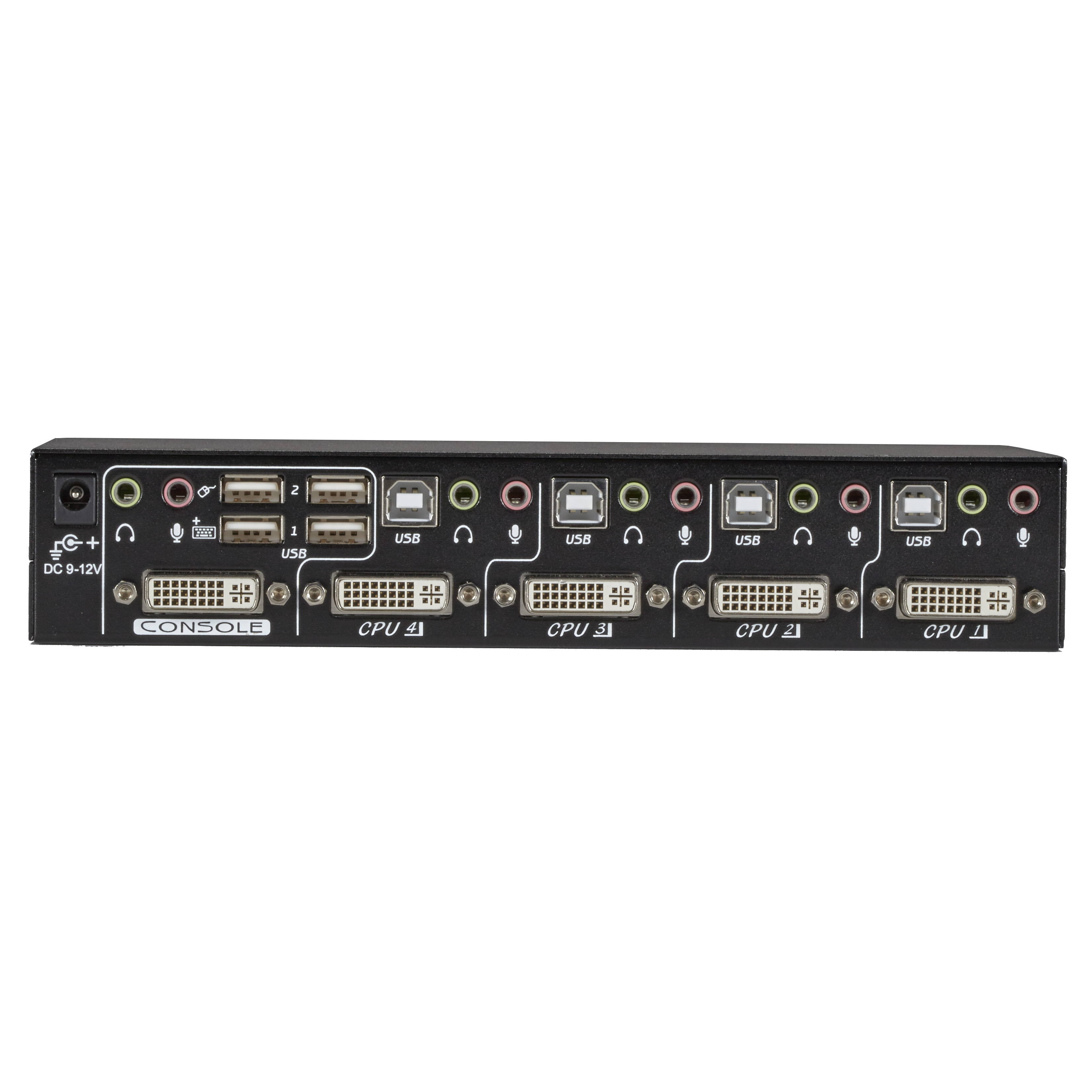 Desktop KVM Switch - DVI-D with Emulated USB Keyboard/Mouse