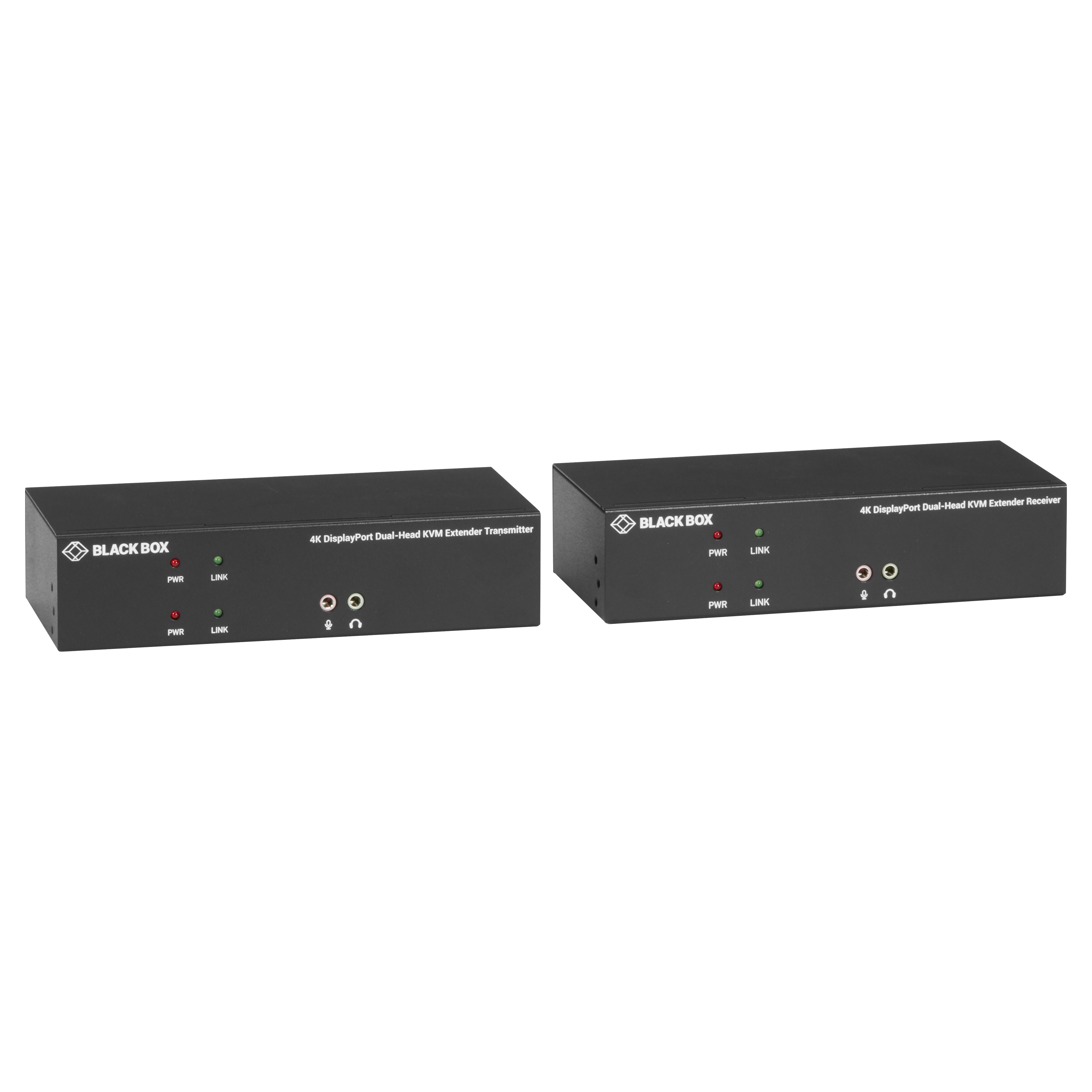 KVM Extender over CATx - 4K DP USB 2.0 Serial Audio Local Video | Black Box KVM Extender over CATx - 4K DP USB 2.0 Serial Audio Local Video | Black Box
