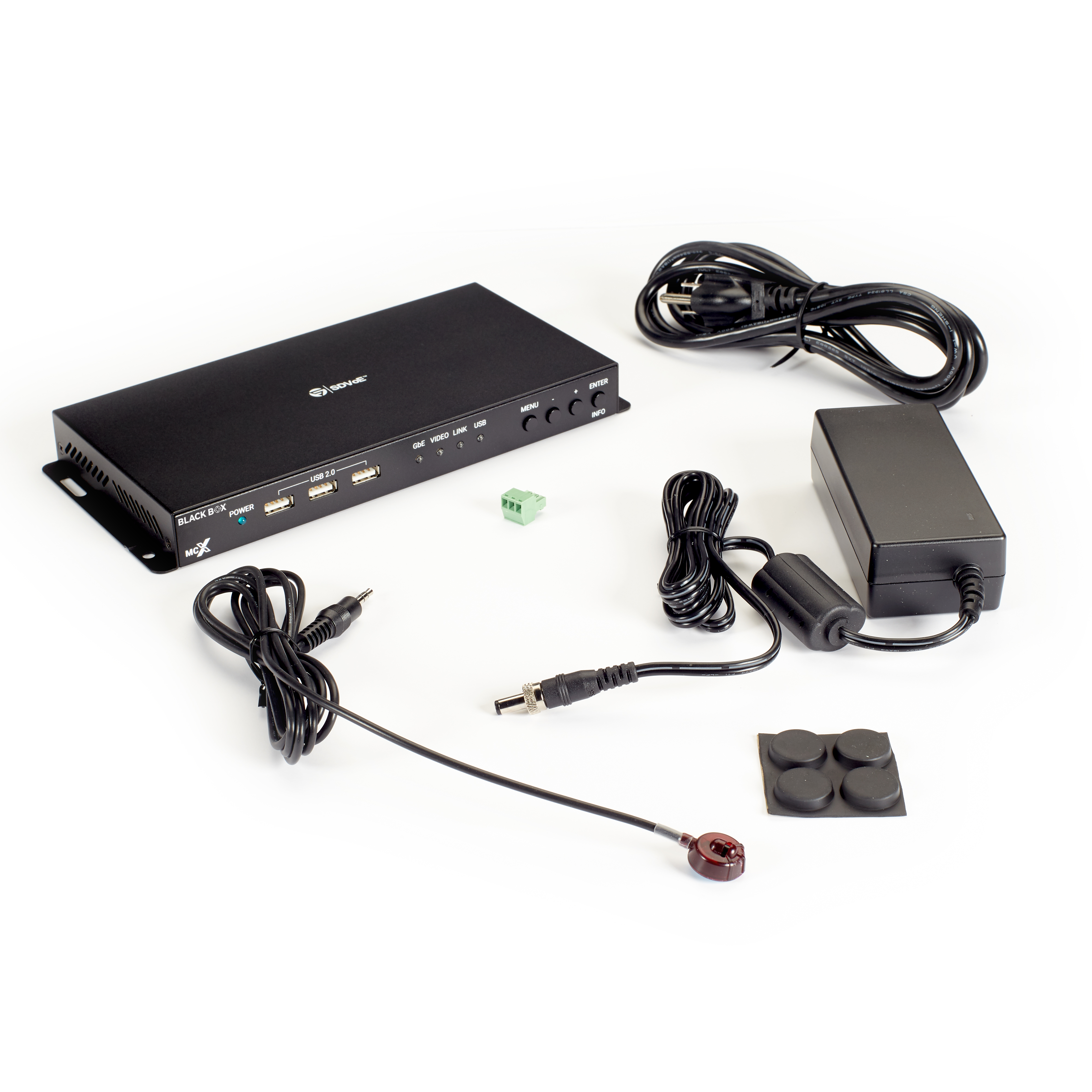 Black Box MCXG2DF01-Fiber|4K60SDVoEデコーダー AV over IP Decoder - 4K60, Copper or Fiber | Black Box