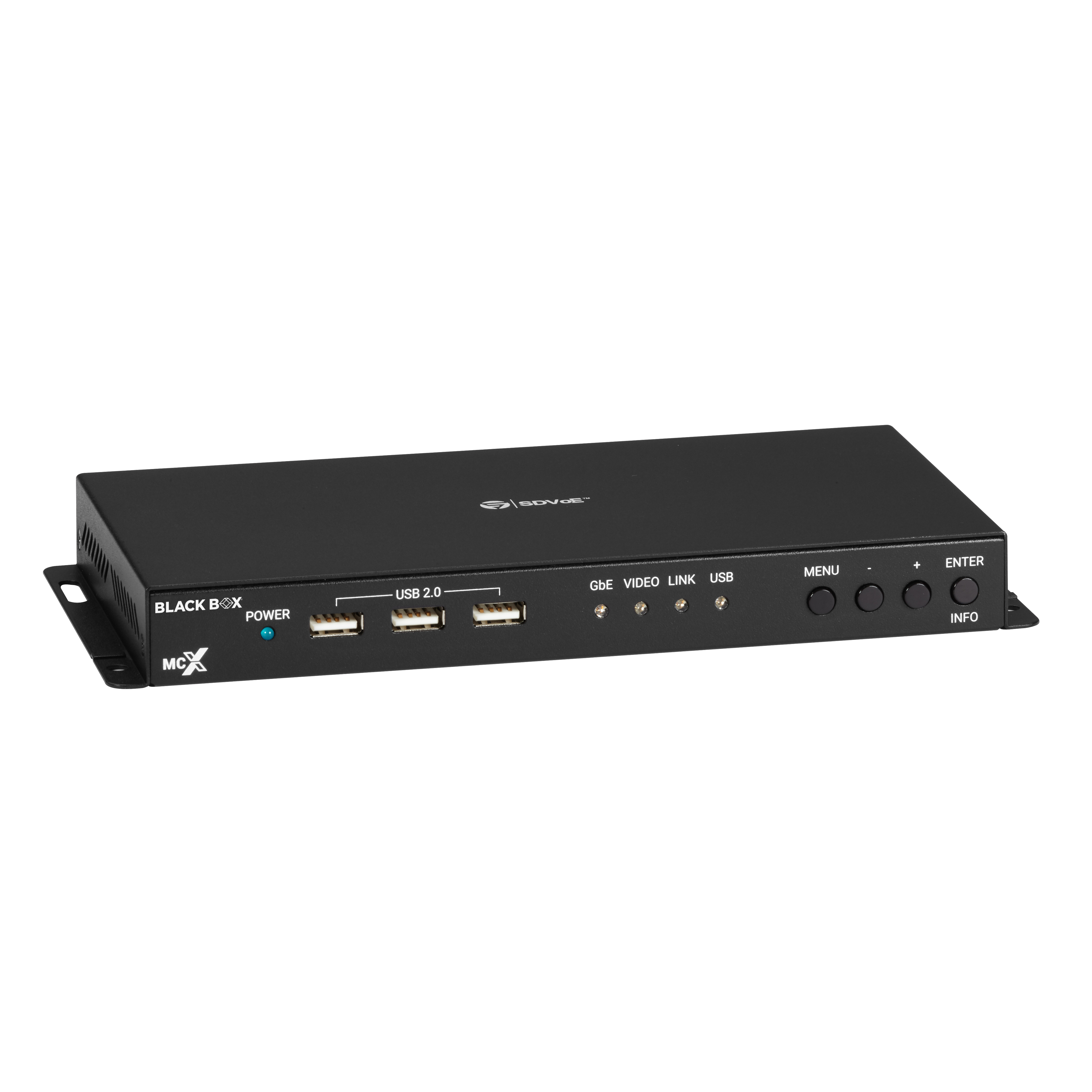 Black Box MCXG2DF01-Fiber|4K60SDVoEデコーダー AV over IP Decoder - 4K60, Copper or Fiber | Black Box