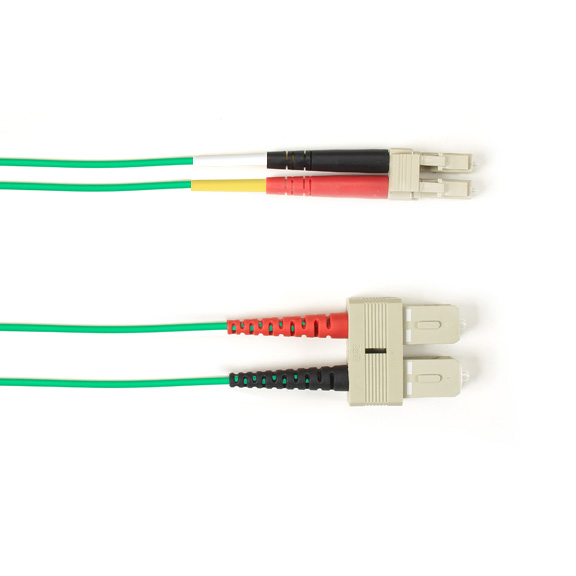 OM3 50/125 Multimode Fiber Optic Patch Cable - OFNP Plenum | Black Box