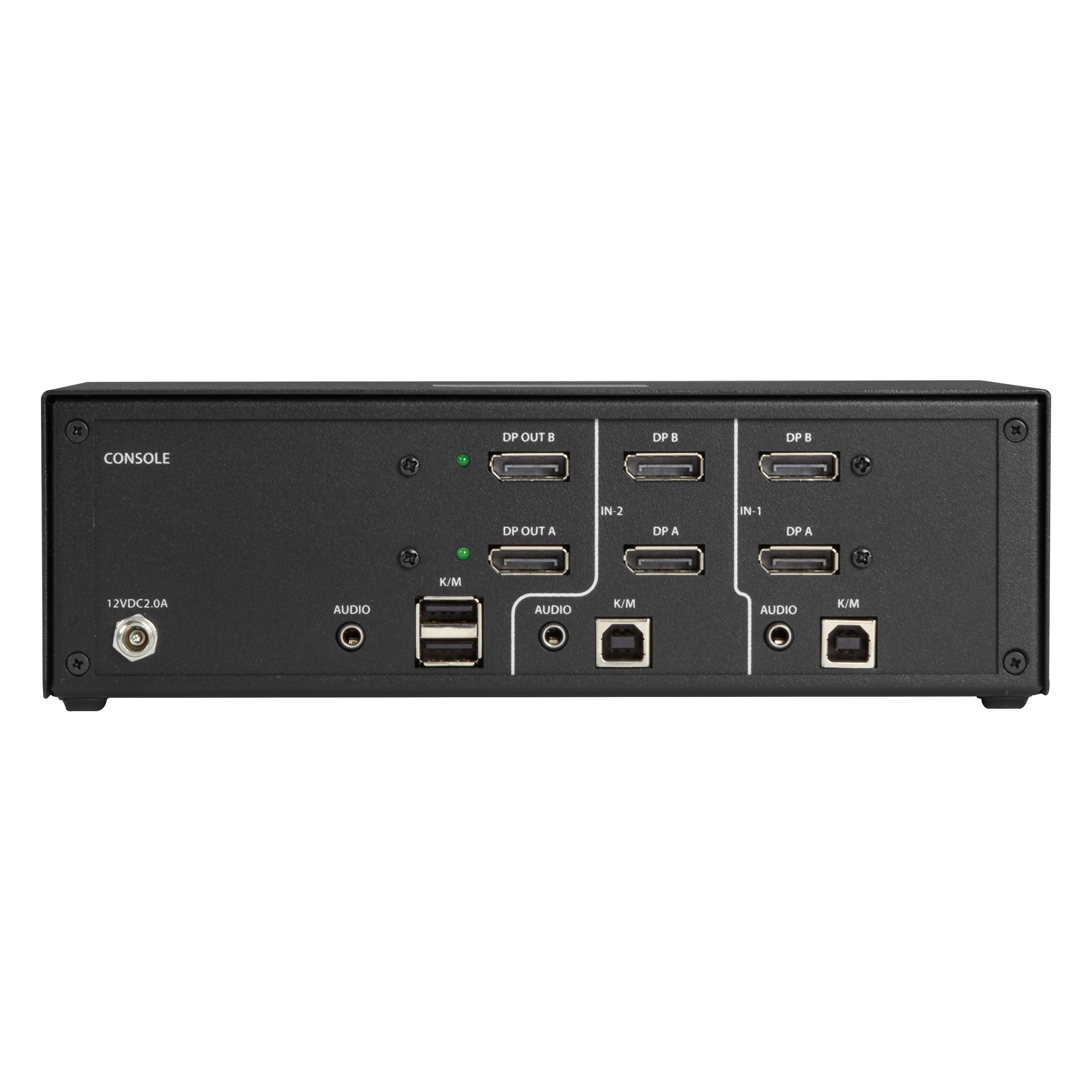 KVM Switch NIAP 3.0 - Dual-Monitor, DP 4K30, USB HID, Audio