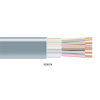 RS232 Bulk Serial Cable - Unshielded, PVC, 7-Conductor, Custom Length