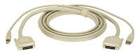 KVM CPU Cable - DVI-I, USB