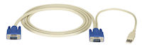 KVM CPU Cable - VGA, USB