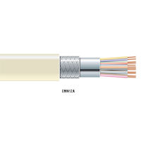 RS232 Bulk Serial Cable - Double-Shielded, PVC, 12-Conductor, Custom Length
