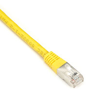 CAT5e 100-MHz Stranded Ethernet Patch Cable with Slim Form-Factor Molded Boot - Shielded (F/UTP), CM PVC (RJ45 M/M)