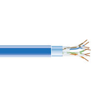 CAT5e 350-MHz Solid Ethernet Bulk Cable - Shielded (F/UTP), CMR PVC, 1000-ft. (304.8-m) Spool