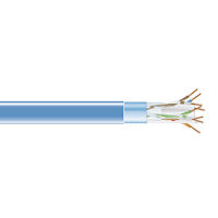 CAT6 400-MHz Solid Ethernet Bulk Cable - Shielded (F/UTP), CMR PVC, 1000-ft. (304.8-m) Spool