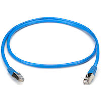 CAT5e 100-MHz Snagless Solid Ethernet Patch Cable - Shielded (S/FTP), CMP Plenum (RJ45 M/M)