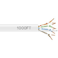 GigaBase® CAT5e 350-MHz Solid Ethernet Bulk Cable - Unshielded (UTP), CMP Plenum, 1000-ft. (304.8-m) Pull-Box