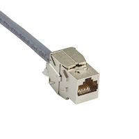 CAT6 Keystone Jack - Shielded, Universal Wiring