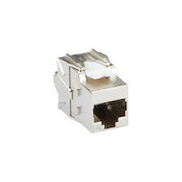 CAT6A Jack - Shielded, Silver