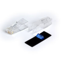 CAT6A RJ45 Modular Plug - Unshielded, 25-Pack