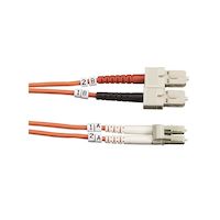 Connect OM2 50/125 Multimode Fiber Optic Patch Cable - LSZH