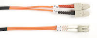 Connect OM1 62.5/125 Multimode Fiber Optic Patch Cable - OFNR PVC