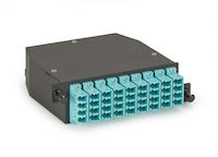 MTP OM3 Fiber Optic LGX Cassette - (3) MTP 12 to (36) LC Type A