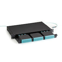 Fiber Optic High Density MTP Enclosure - 3-Slot, 1U