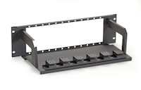 Universal Fiber Optic Blank Panel - 12-Slot, 3U