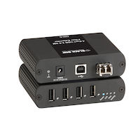 USB Extender - Singlemode Fiber, 4-Port