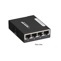 LBS005 Series Fast Ethernet (100-Mbps) Switch - 10/100-Mbps Copper RJ45, USB Powered