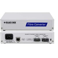 Compact Gigabit Ethernet (1000-Mbps) Media Converter - 1000-Mbps Copper to 1000-Mbps Singlemode Fiber, 850nm, 10km, LC