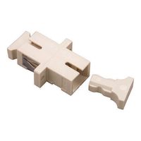 Fiber Optic Adapter Type B - SC, Simplex, Multimode, Beige