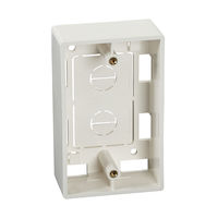 Surface Mount Box - Single Gang, Office White