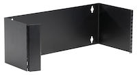 Wallmount Bracket - 4U, 19-in. W, 8-in. D, M5 Square Holes