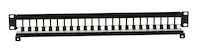 CAT7 Patch Panel - 1U, 24-Port