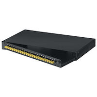 Rackmount Duplex Fiber Enclosure - 1U, Preloaded