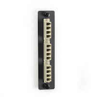 Low-Density Multimode Fiber Adapter Panel - Ceramic Sleeve