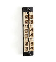 High-Density Multimode Fiber Adapter Panel - Ceramic Sleeve