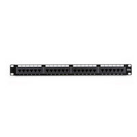 Connect CAT5e Patch Panel, Punchdown - 1U, Unshielded, 24-Port