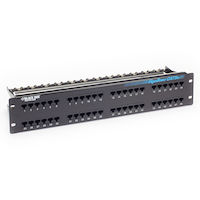 GigaBase® CAT5e Patch Panel - 2U, Unshielded, 48-Port