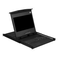 KVM LCD Console Tray - 17-in., Dual-Rail, Full HD