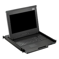 KVM LCD Console Tray - 17-in., Single-Rail, 4K