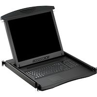 KVM LCD Console Tray - 19-in., Single-Rail, SXGA