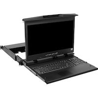 KVM LCD Console Tray - 17-in., Dual-Rail, Ultra Short Depth, Full HD