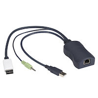CX Series Series Server Access Module - DisplayPort, USB, and Audio, CATx