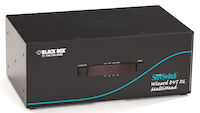 Wizard KVM Switch - DVI-D Dual-Link, USB True Emulation, Audio, 4-Port