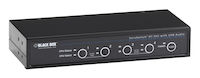 DT Series DVI-D Single-Monitor Desktop KVM Switch - Bidirectional USB, Audio, 4-Port