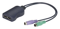 USB Keyboard to PS/2 Computer Converter