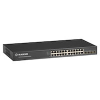 LGB5000 Series Gigabit Ethernet (1000-Mbps) Managed Switch - 10/100/1000-Mbps Copper RJ45, 100/1000-Mbps Dual-Media SFP, 1/10Gbps SFP+